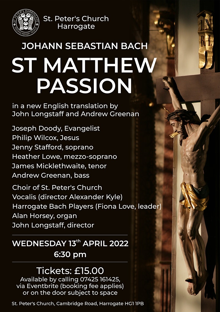 St Matthew Passion