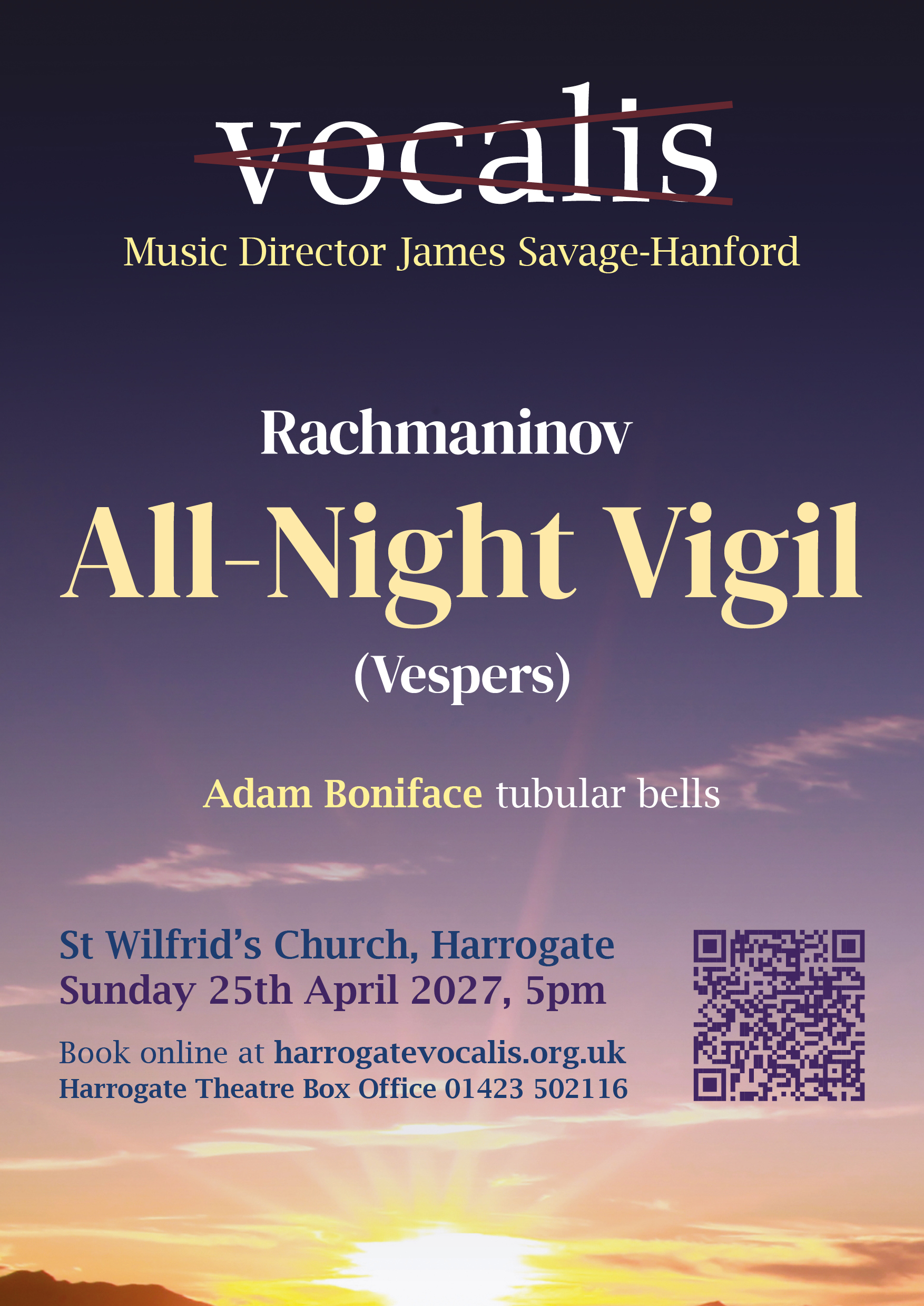 Rachmaninov All-Night Vigil (Vespers) Rachmaninov All-Night Vigil (Vespers)